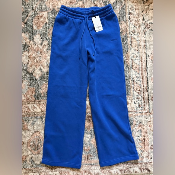 Aritzia Pants - ARITZIA Cozy Sweatfleece Boyfriend Wide Sweatpant